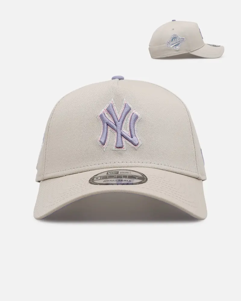 New Era New York Yankees 'Pastel 2.0' 9Forty A-Frame Snapback Stone 1
