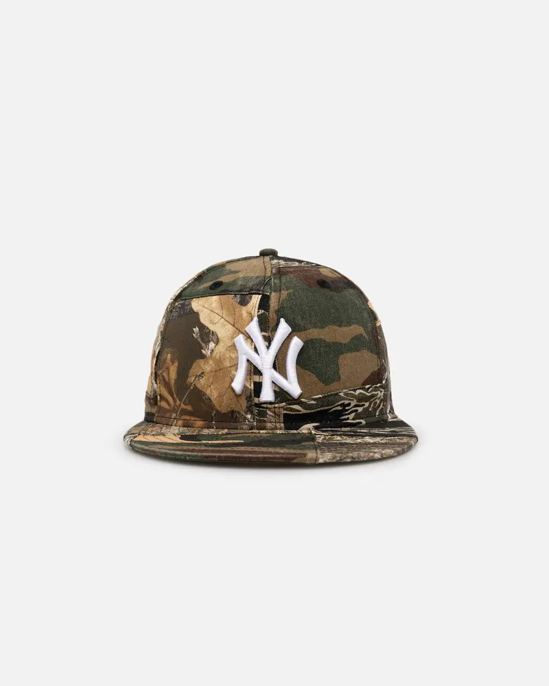 New Era New York Yankees 'Patchwork Camo' 59Fifty Fitted Woodland Camo 1