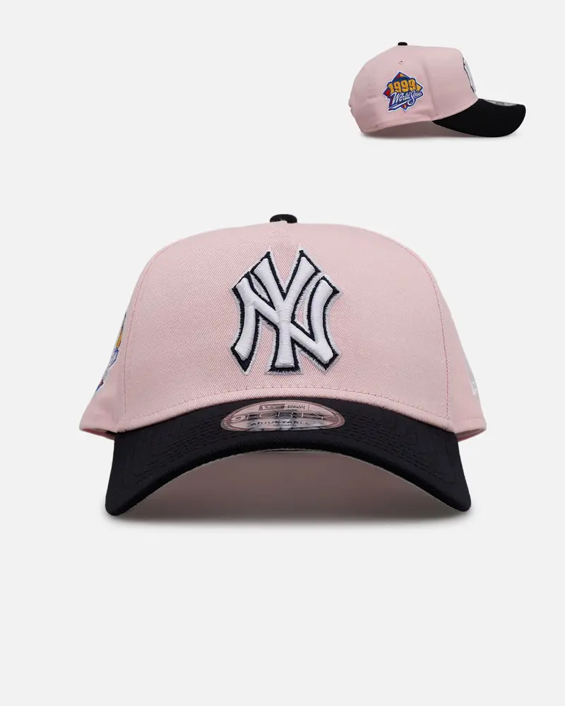 New Era New York Yankees 'Pink Crown' 9Forty A-Frame Snapback Pink 1