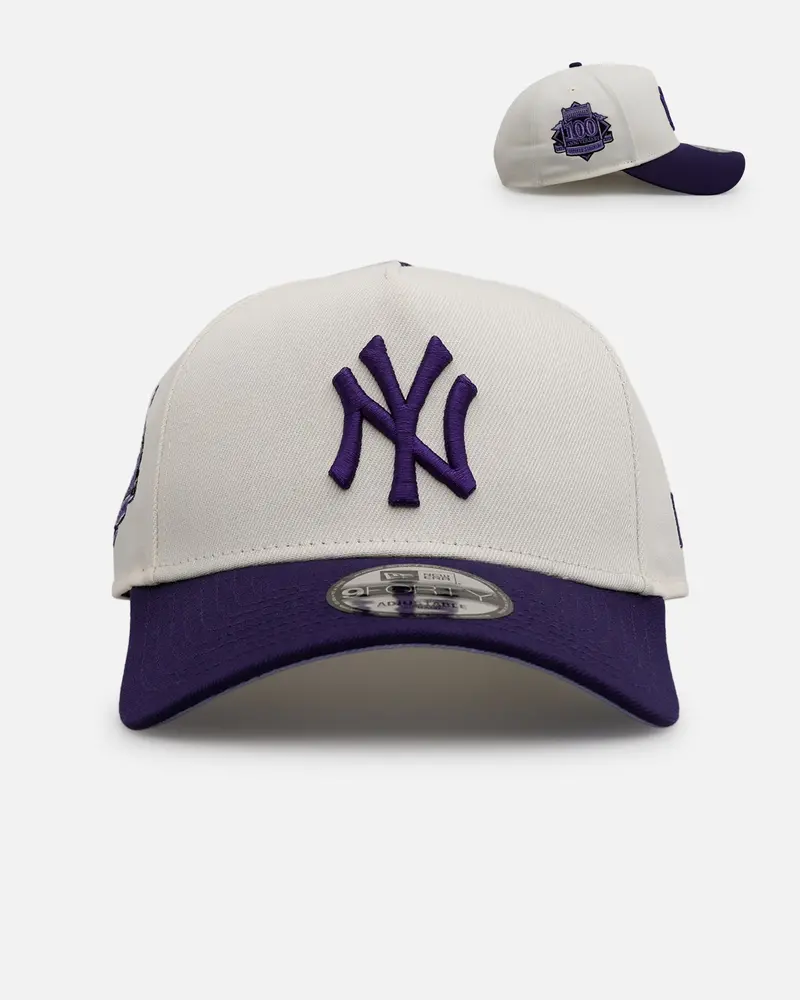 New Era New York Yankees 'Purple Haze 2.0' 9Forty A-Frame Snapback Chrome/Purple 1