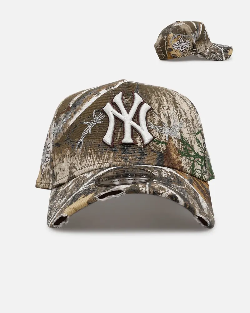 New Era New York Yankees 'Realtree Grit 3.0' 9Forty A-Frame Snapback Realtree Edge 1