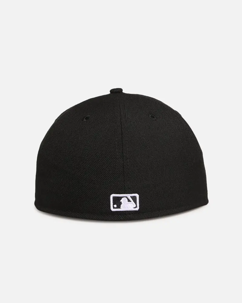 New Era New York Yankees 'Rose Emblem' 59Fifty Fitted Black/Rose 2