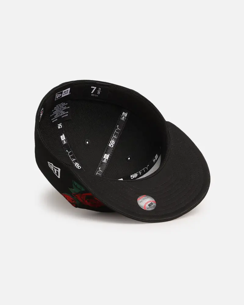 New Era New York Yankees 'Rose Emblem' 59Fifty Fitted Black/Rose 6
