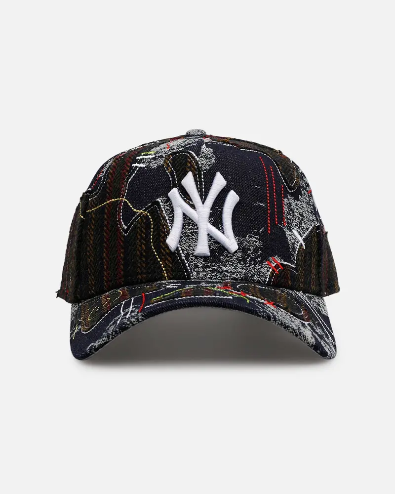 New Era New York Yankees 'Running Stitch' 9Forty A-Frame Snapback Multi 1
