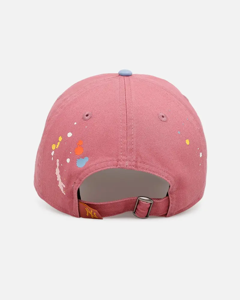 New Era New York Yankees 'Seasoned' 9Forty A-Frame Strapback Pink/Blue 2