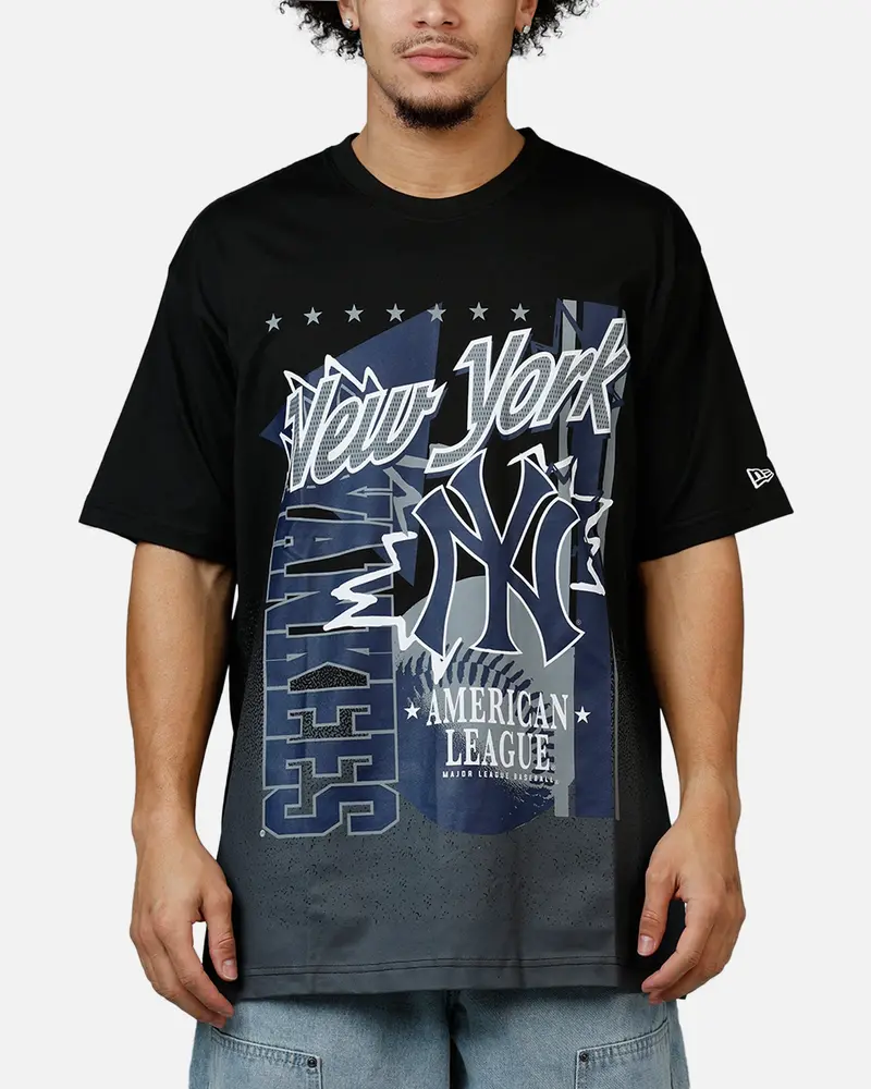 New Era New York Yankees Sport Class T-Shirt Black 1