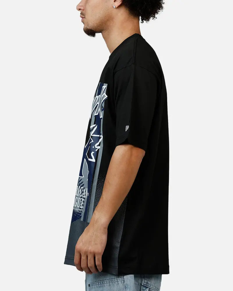 New Era New York Yankees Sport Class T-Shirt Black 5