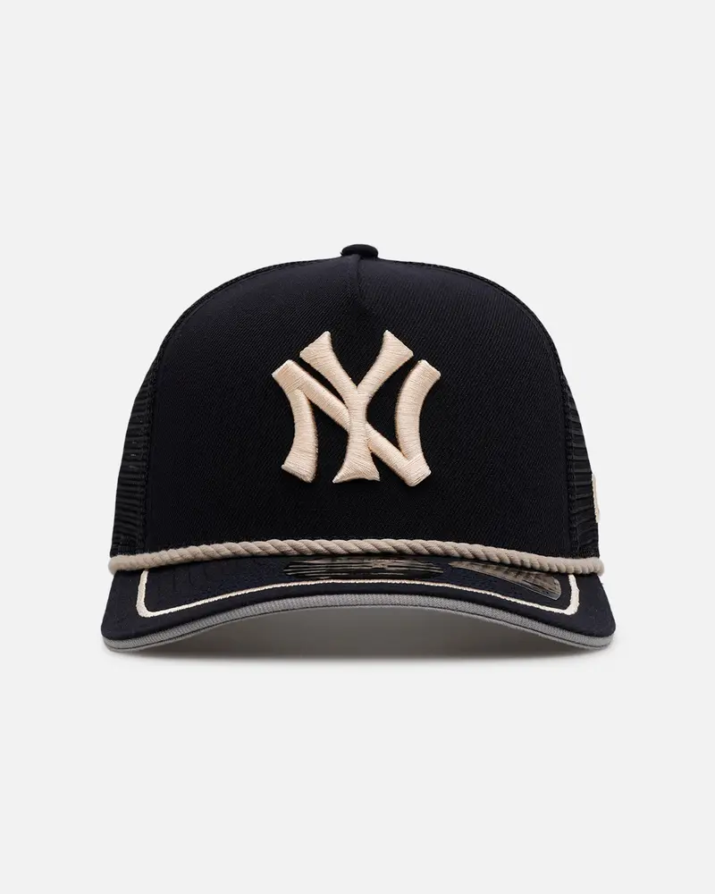 New Era New York Yankees 'Spring Injection' 9Fifty A-Frame Trucker Snapback Navy 1