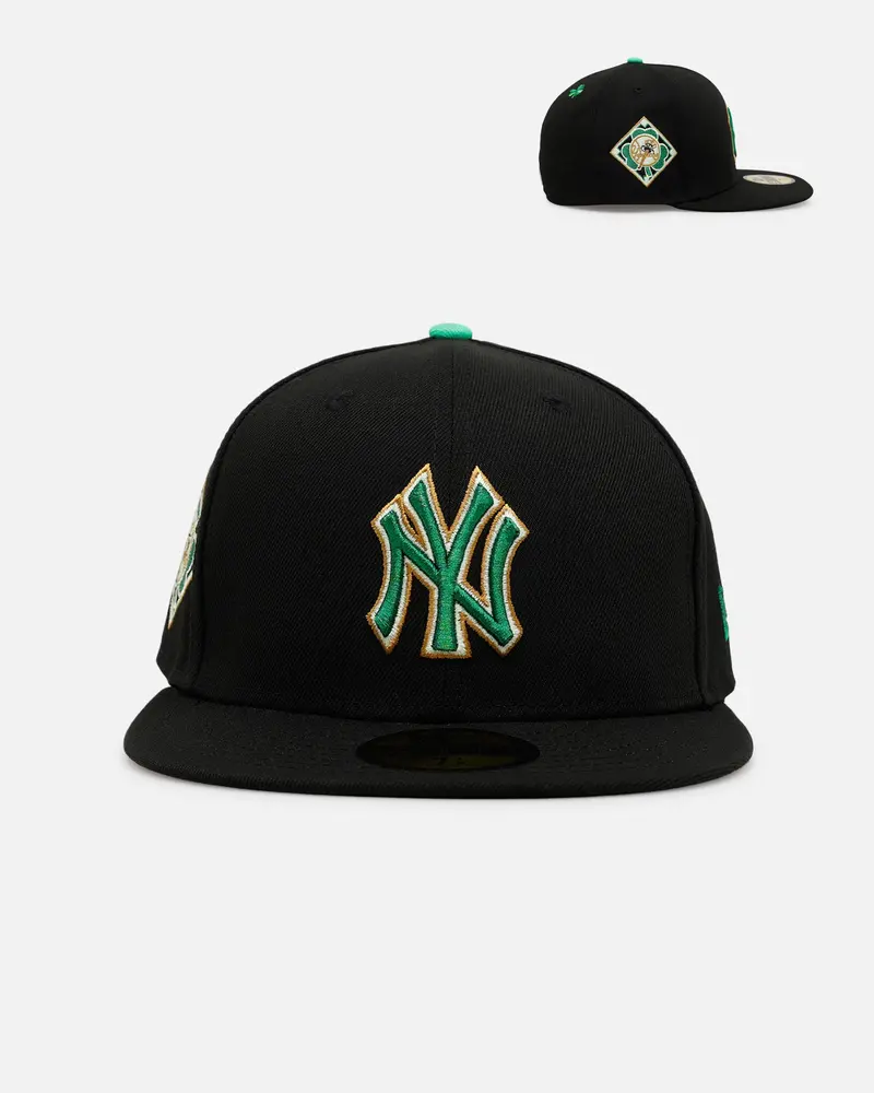 New Era New York Yankees 'St. Patrick's Day' 59Fifty Fitted Black/Green 1