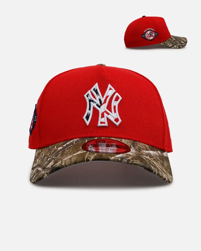 New Era New York Yankees 'Stars And Stripes' 9Forty A-Frame Snapback Red 1