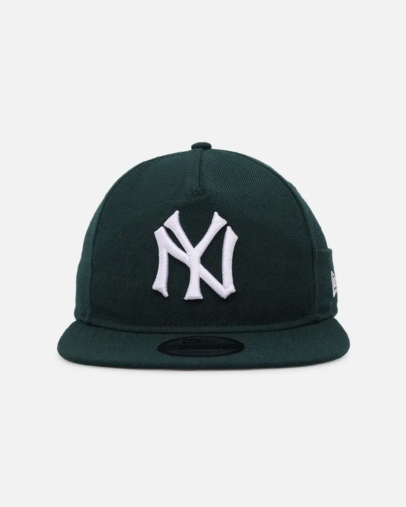 New Era New York Yankees 'Stash Pocket' 19Twenty Snapback Dark Green 1