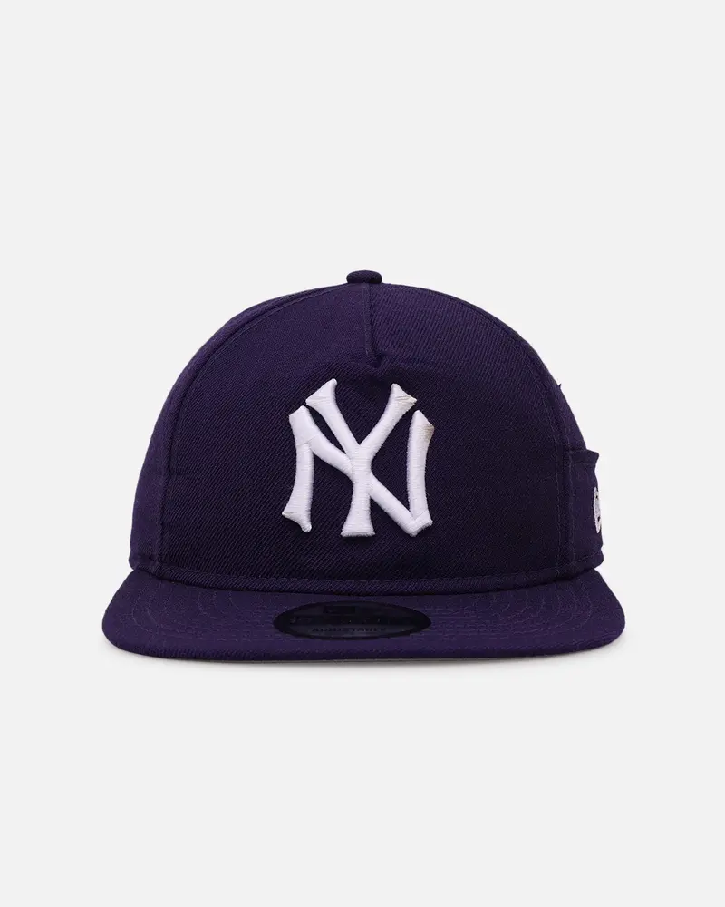 New Era New York Yankees 'Stash Pocket' 19Twenty Snapback Purple 1