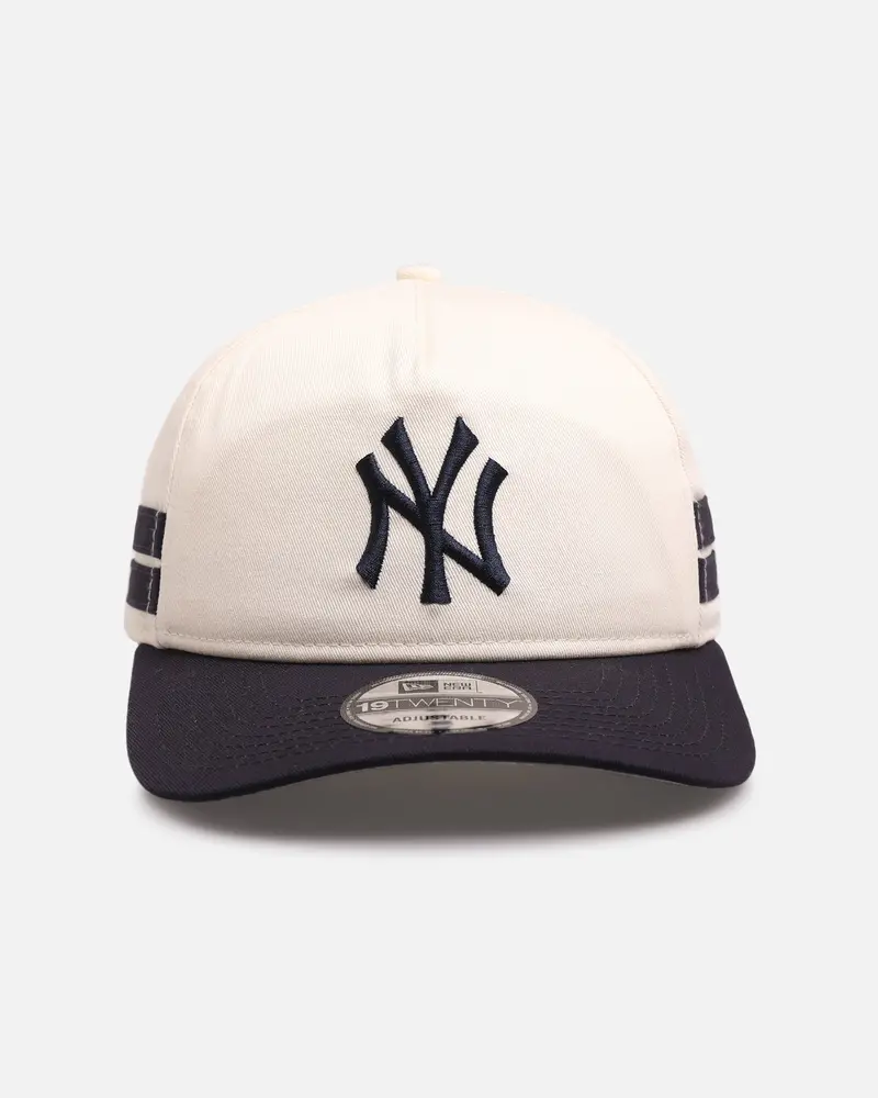 New Era New York Yankees 'Stripe' 19Twenty Snapback Chrome/Official Team Color 1