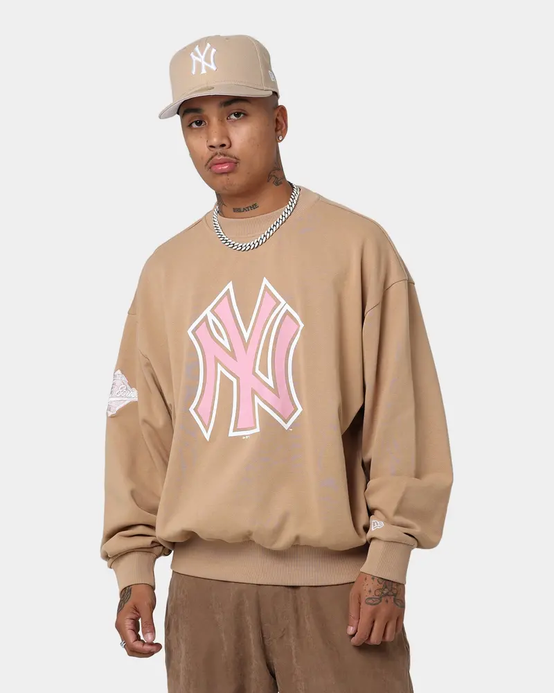 New Era New York Yankees Tumbleweed Crewneck Tumbleweed 1