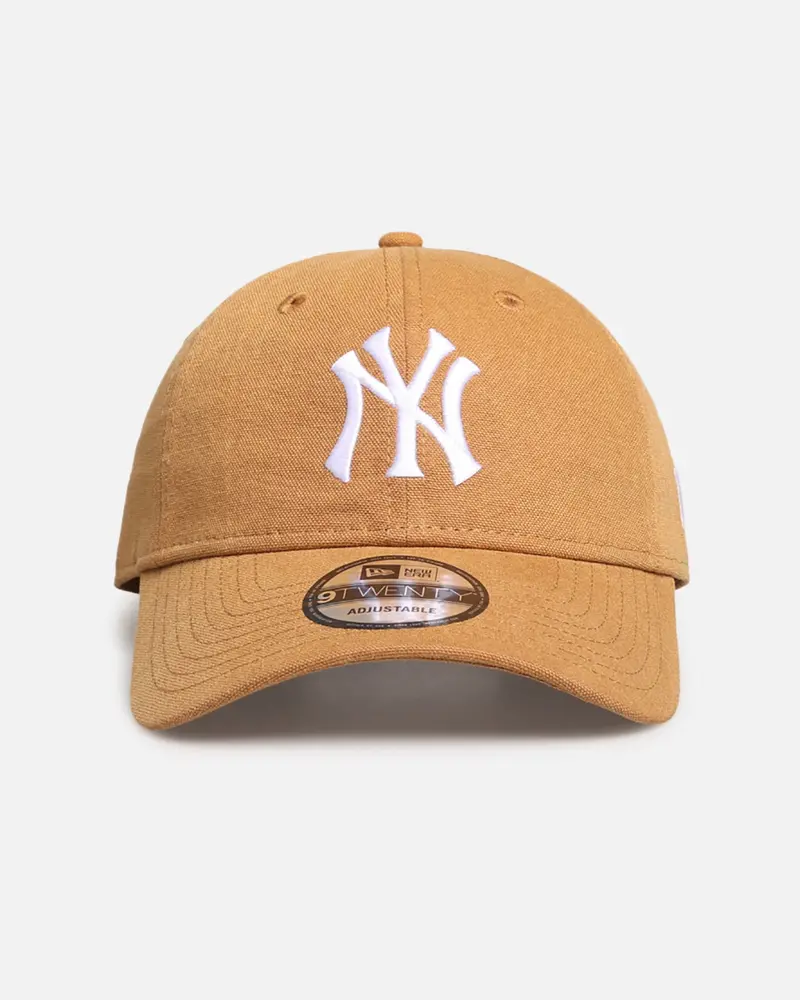 New Era New York Yankees 'Vintage Canvas' 9Twenty Strapback Bronze 1