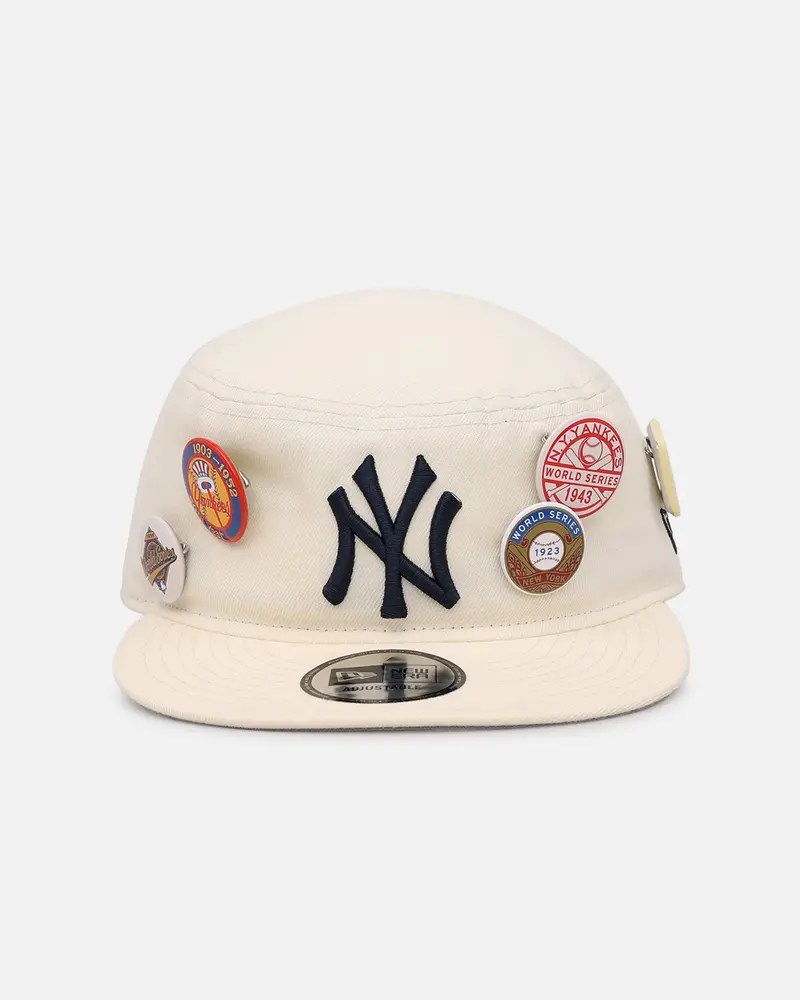 New Era New York Yankees 'Vintage Pin Painter' Painter Snapback Chrome 1