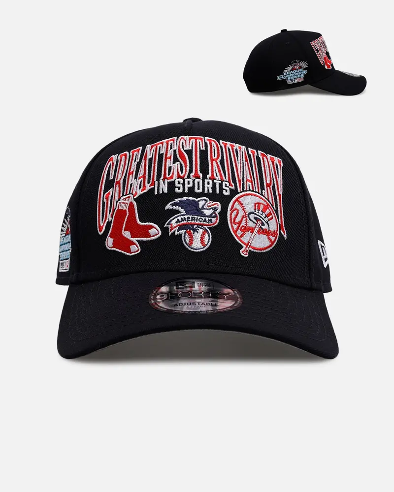 New Era New York Yankees Vs. Boston Red Sox 'The Greatest Rivalary' 9Forty A-Frame Snapback Navy 1