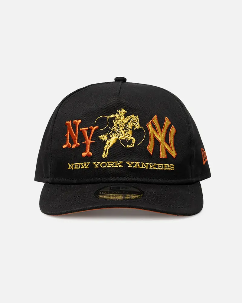 New Era New York Yankees 'Western Rodeo' 19Twenty Snapback Black/Gold 1
