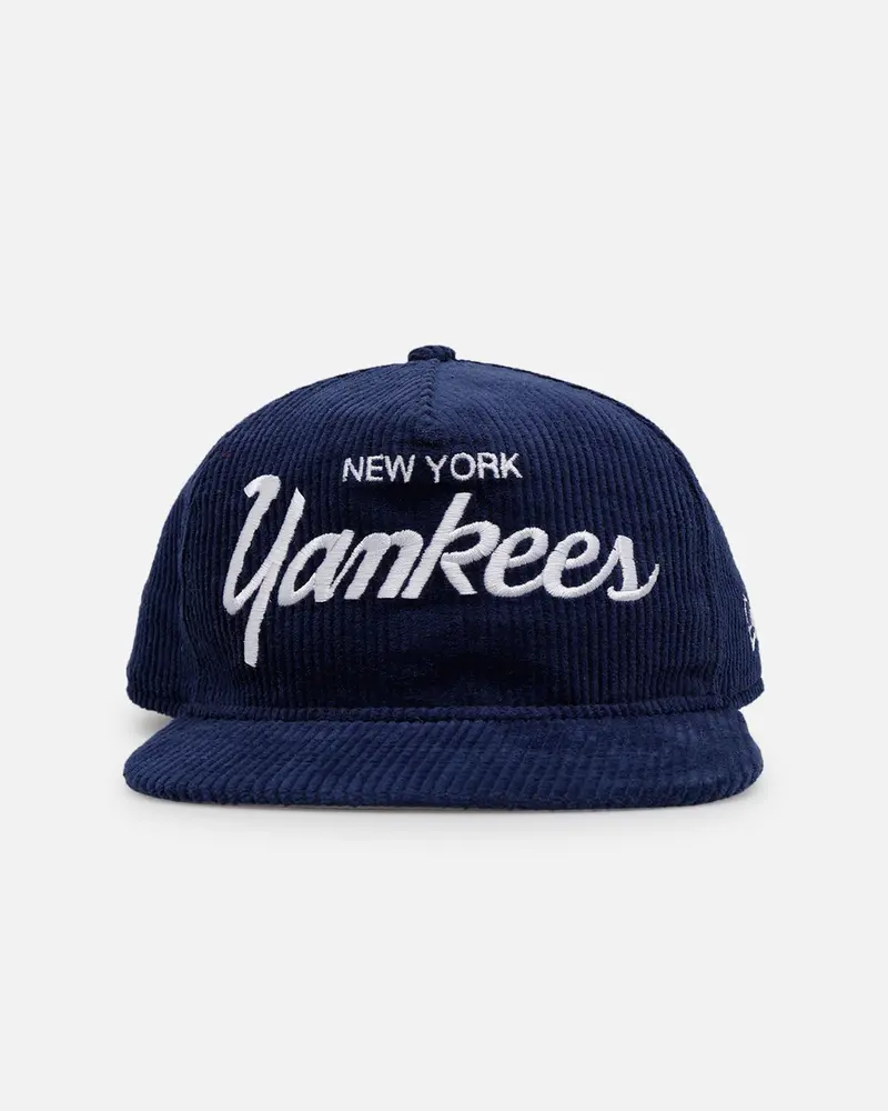 New Era New York Yankees 'Yankees Variety Pack' Corduroy Golfer Snapback Navy 1