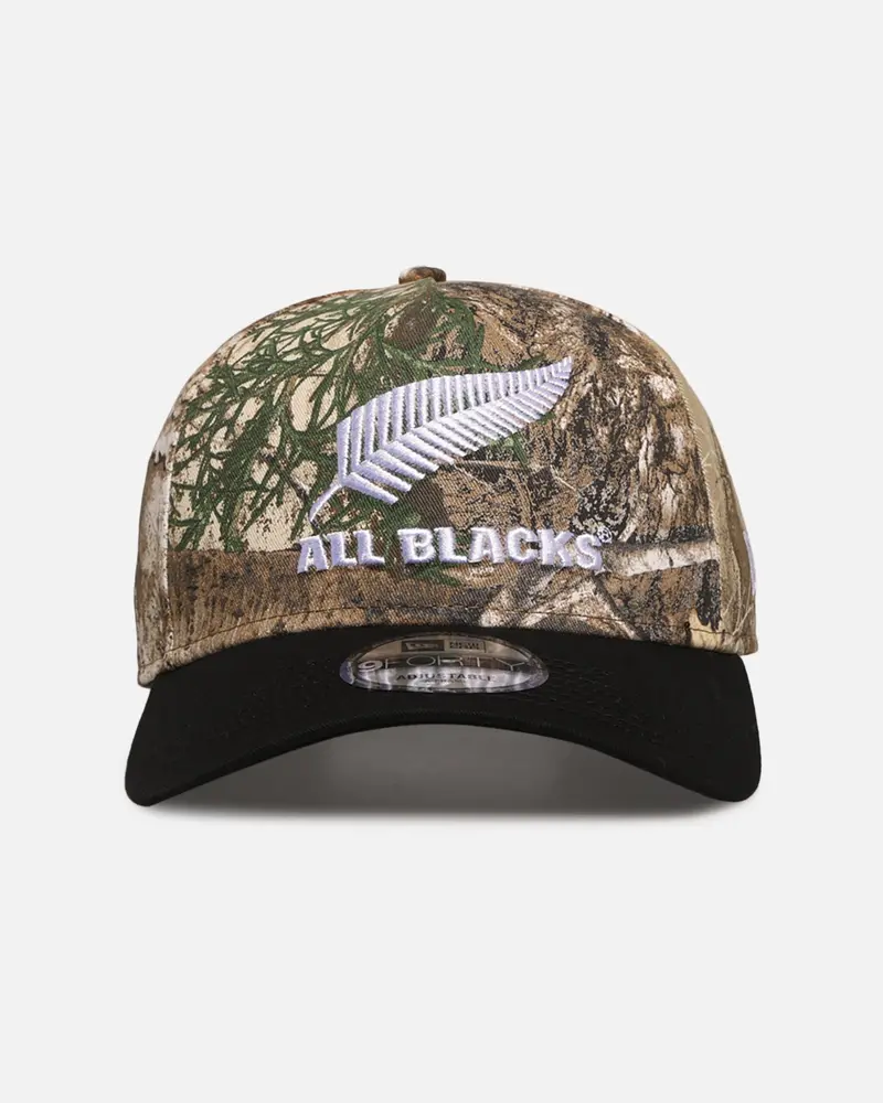 New Era New Zealand All Blacks 'All Blacks Collection' 9Forty A-Frame Snapback Beige/Khaki 1