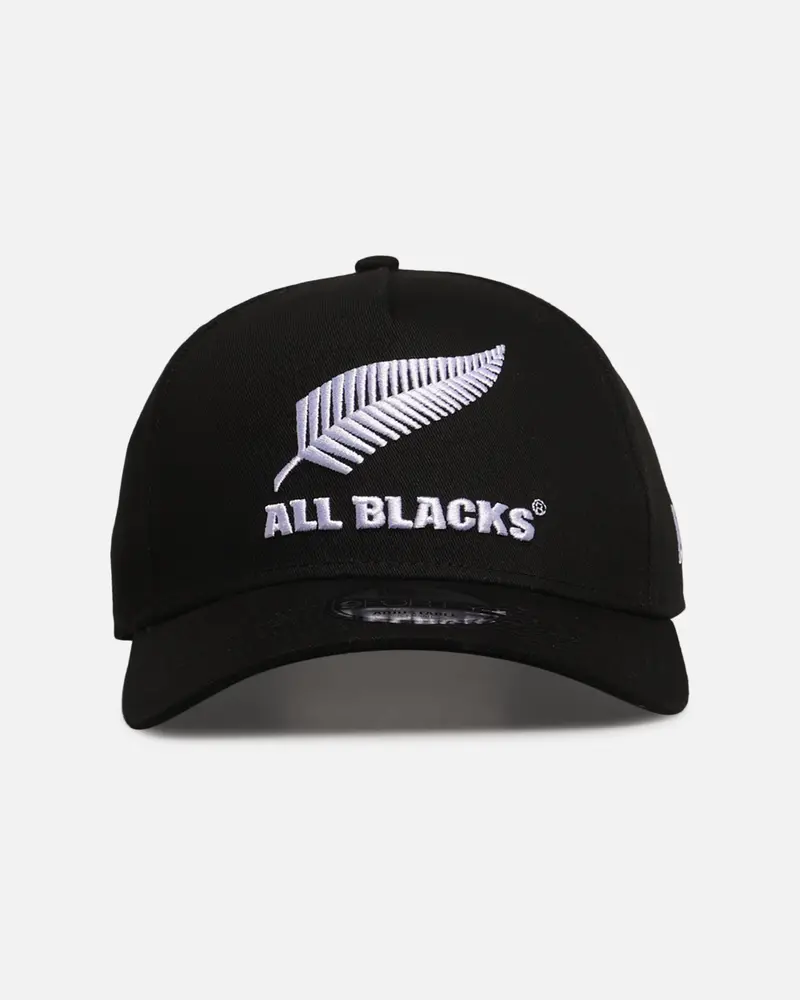 New Era New Zealand All Blacks 'All Blacks Collection' 9Forty A-Frame Snapback Black/White 1