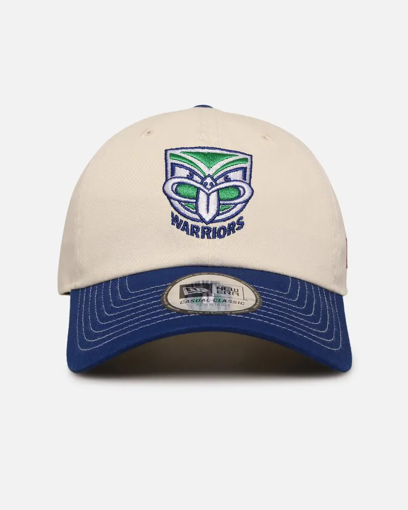 New Era New Zealand Warriors 'Nrl 2-Tone 2025 Collection' Casual Classic Strapback Chrome White 1