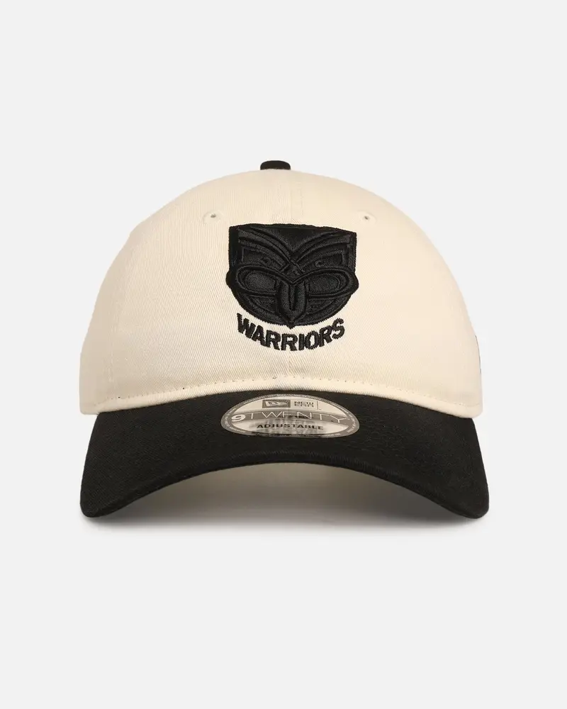 New Era New Zealand Warriors 'Nrl Two Tone' 9Twenty Strapback Chrome White/Black 1