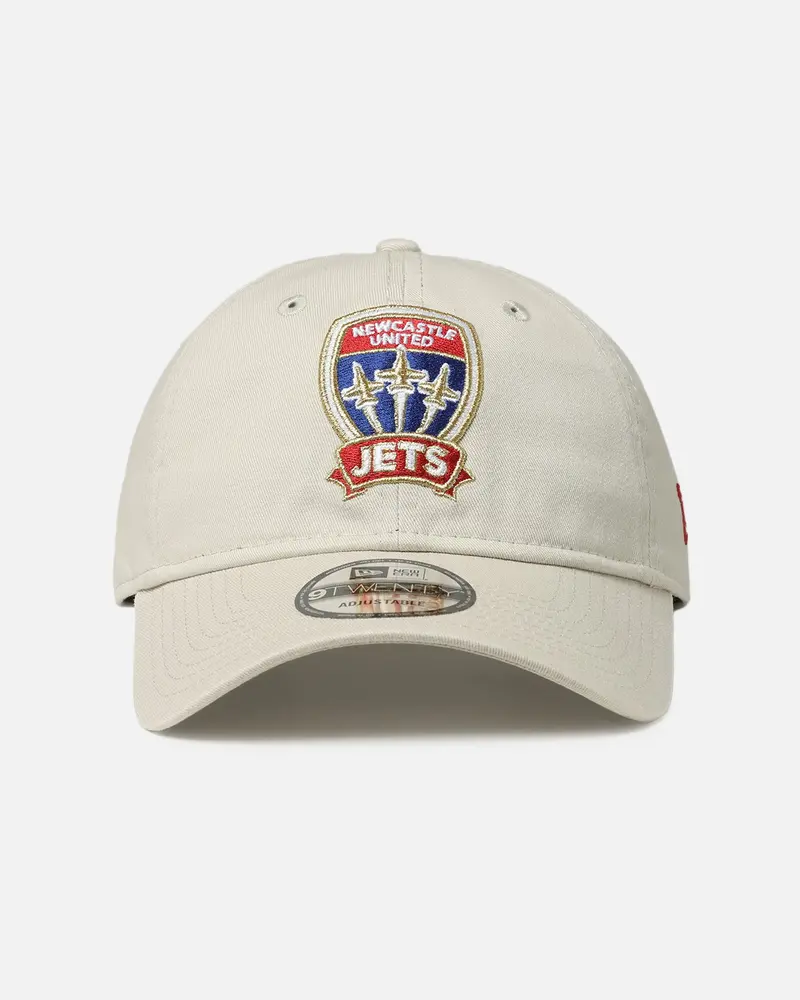 New Era Newcastle Jets 'A-League Season Kick Off' 9Twenty Strapback Medium Beige 1