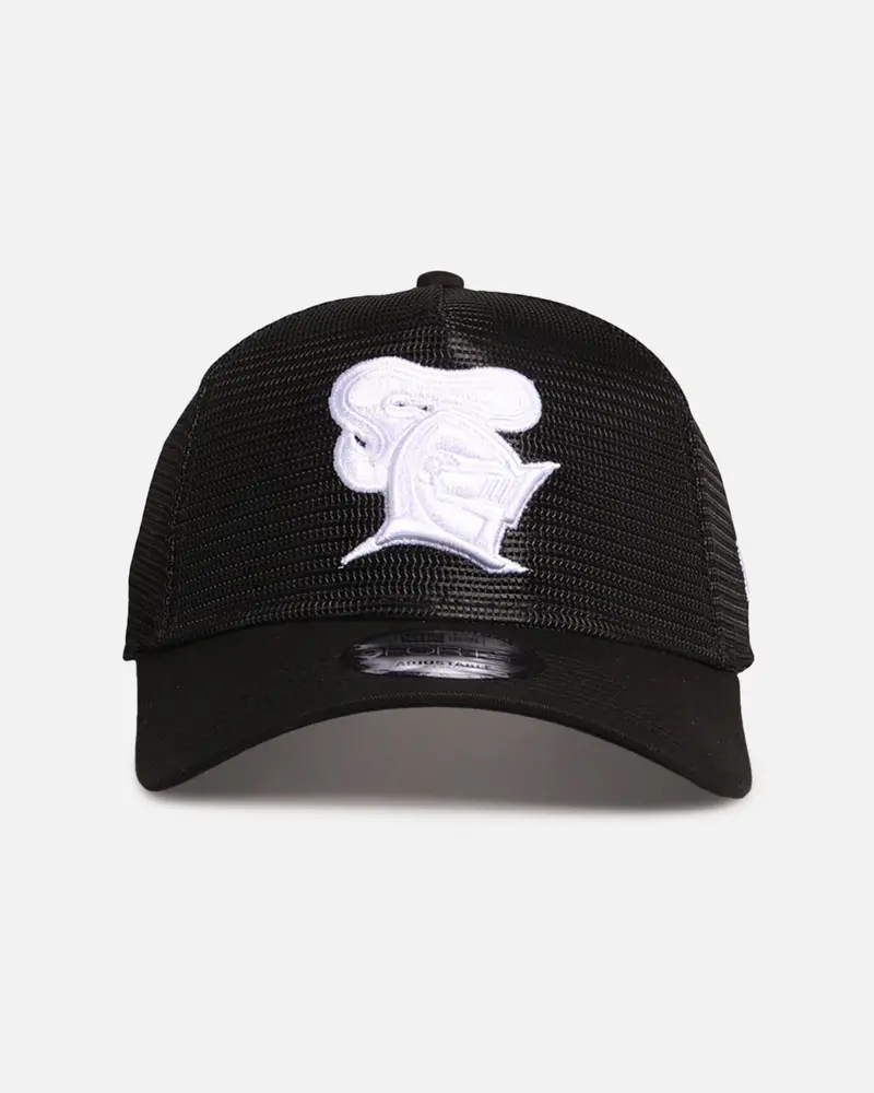 New Era Newcastle Knights 'Nrl Mesh Crown' 9Forty A-Frame Trucker Snapback Black 1
