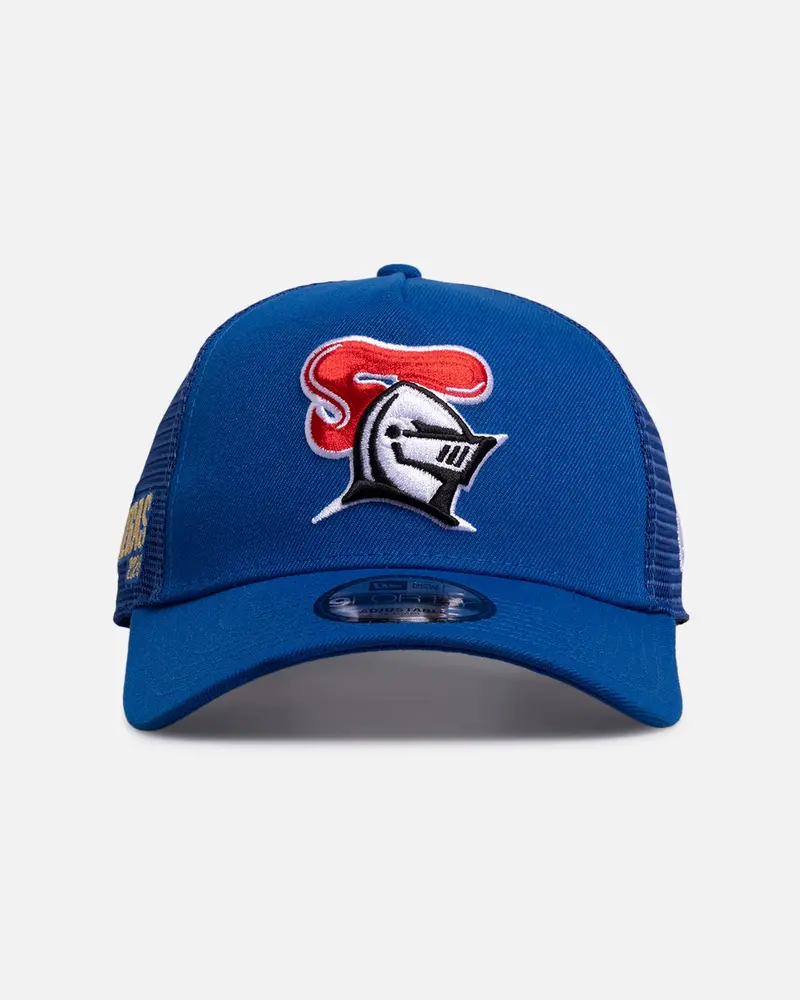 New Era Newcastle Knights 'Nrl Vegas Round 2026' 9Forty A-Frame Trucker Snapback Official Team Colour 1