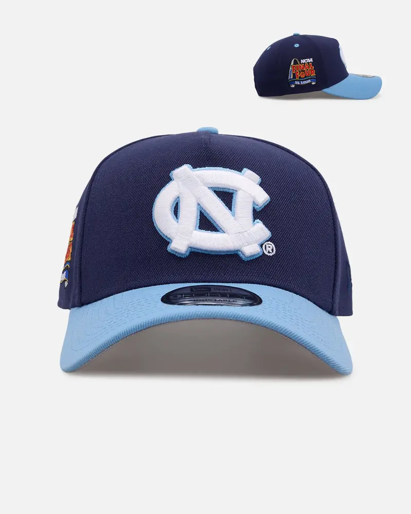 New Era North Carolina Tar Heels 'Retro Final Four' 9Forty A-Frame Snapback Official Team Color 1