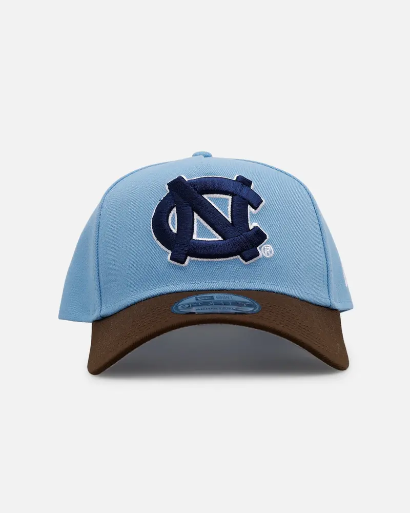 New Era North Carolina Tar Heels 'Walnut Visor' 9Forty A-Frame Snapback Walnut 1
