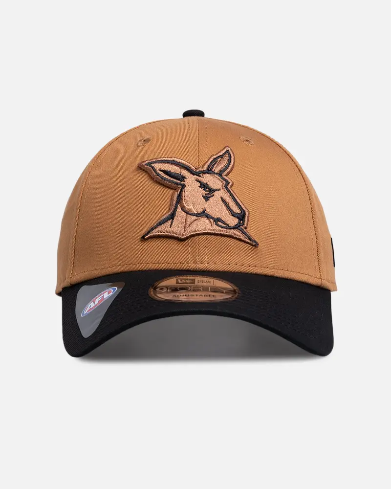 New Era North Melbourne Kangaroos 'Afl 2026' 9Forty Strapback Med Beige 1