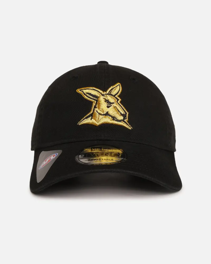 New Era North Melbourne Kangaroos 'Afl Black & Gold' 9Twenty Strapback Black/Gold 1