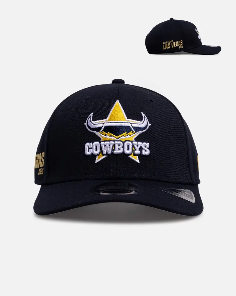 New Era North Queensland Cowboys 'Nrl Vegas Round 2026' 9Seventy Stretch Snapback Official Team Colour 1