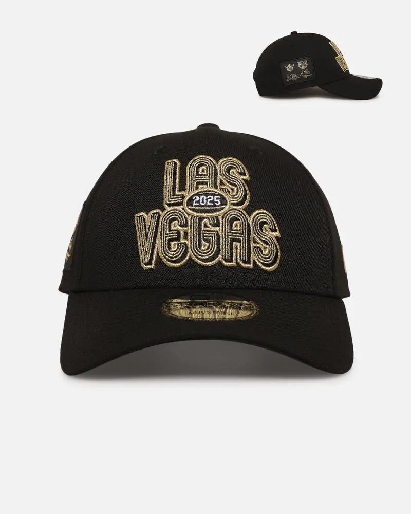 New Era Nrl 2025 Vegas Round 9Forty Snapback Black 1