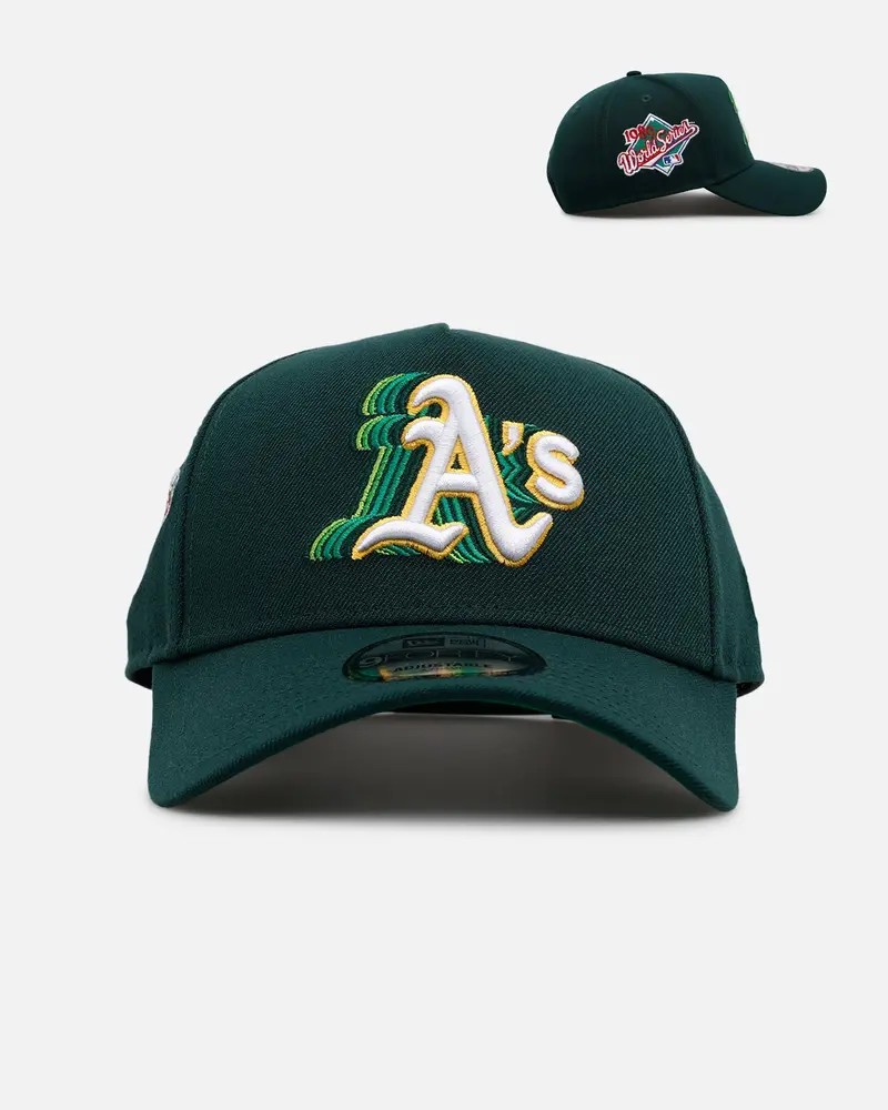New Era Oakland Athletics 'Cascade' 9Forty A-Frame Snapback Green 1