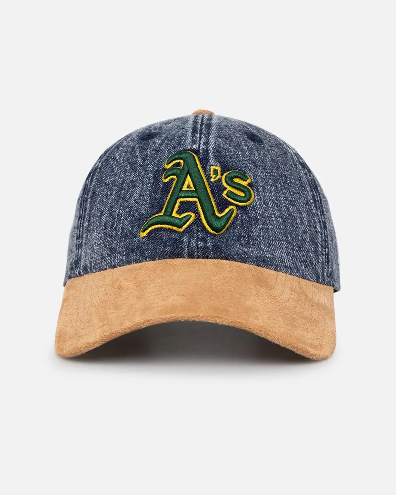 New Era Oakland Athletics 'Denim Shades' Casual Classic Strapback Denim/Wheat 1