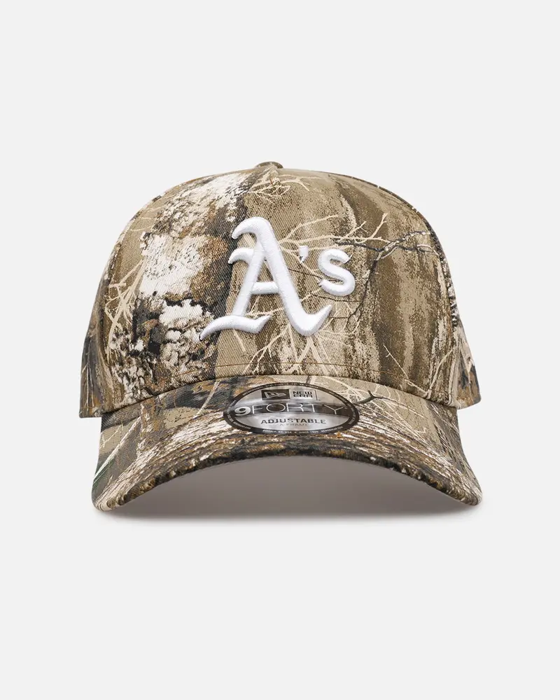 New Era Oakland Athletics 'Great Outdoors Part Ii' 9Forty A-Frame Snapback Real Tree Camo 1