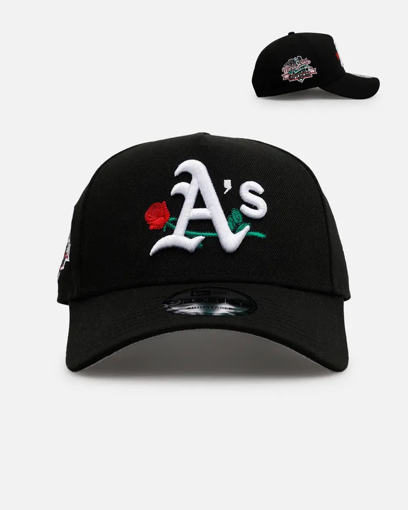 New Era Oakland Athletics 'Oakland Forever' 9Forty A-Frame Snapback Black 1