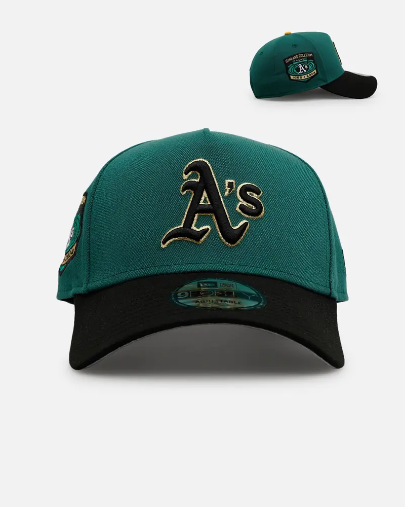New Era Oakland Athletics 'Oakland Forever' 9Forty A-Frame Snapback Green/Black 1