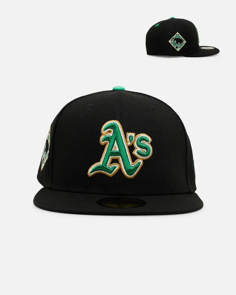 New Era Oakland Athletics 'St. Patrick's Day' 59Fifty Fitted Black/Green 1
