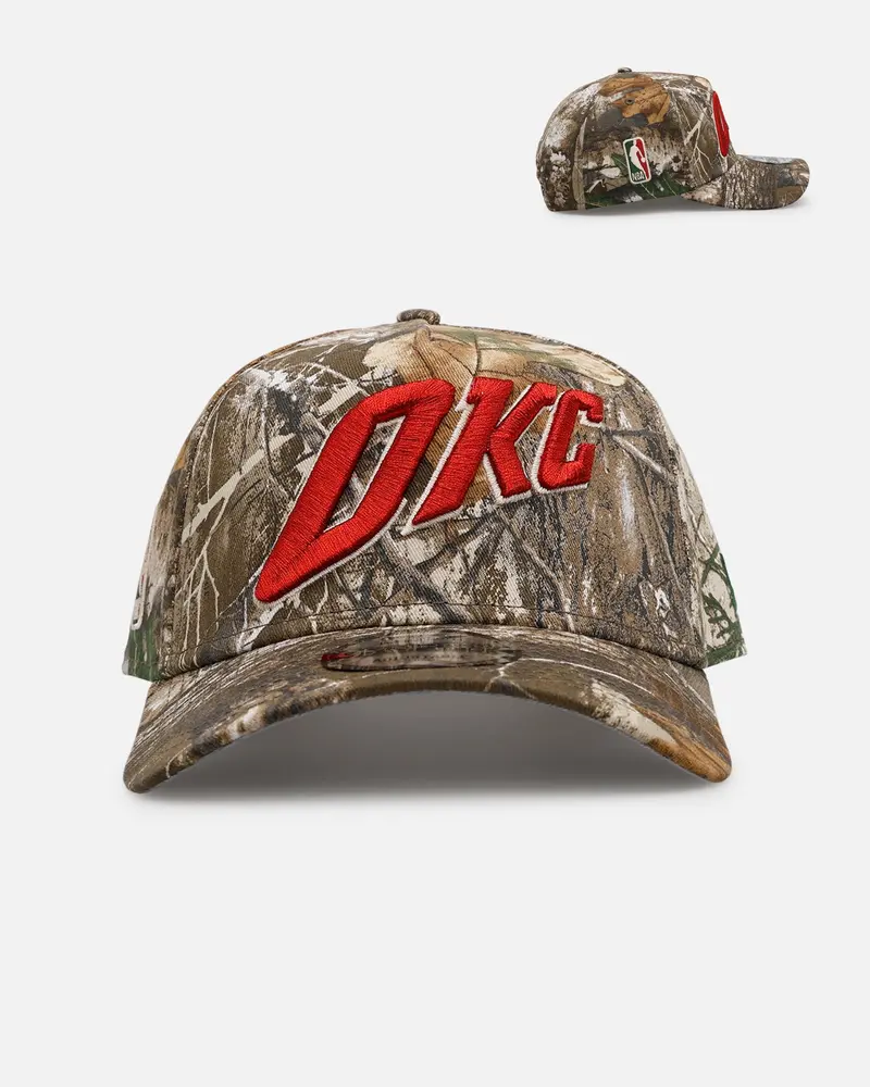 New Era Oklahoma City Thunder 'Great Outdoors' 9Forty A-Frame Snapback Camo 1