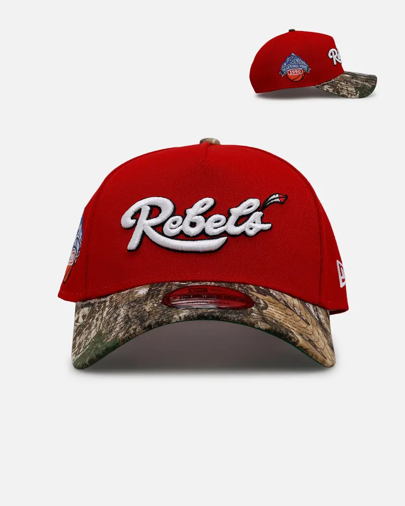 New Era Ole Miss Rebels Football 'Realtree Visor' 9Forty A-Frame Snapback Official Team Color 1