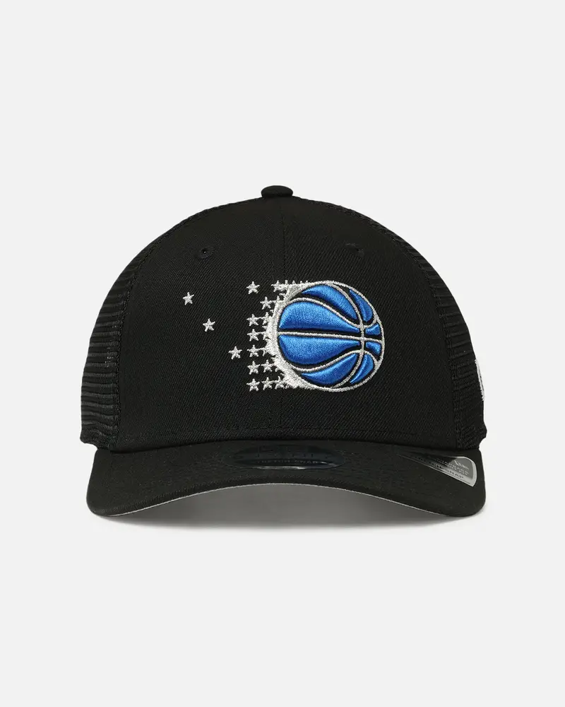 New Era Orlando Magic 'Hwc' 9Seventy Trucker Stretch Snapback Black 1