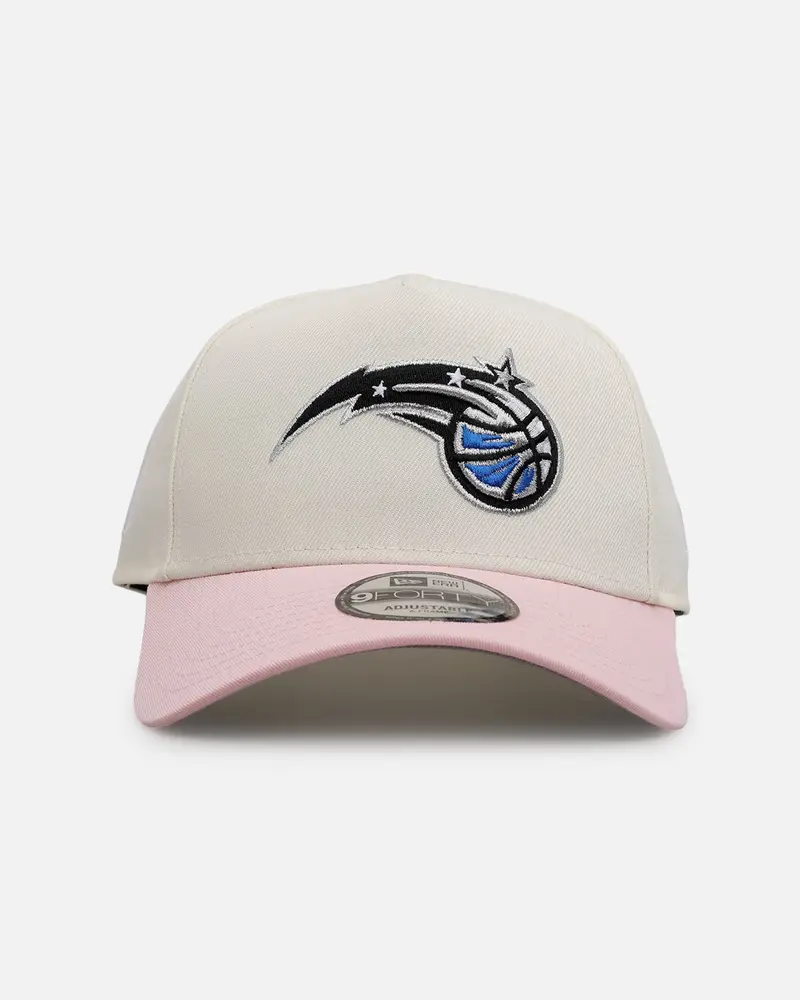 New Era Orlando Magic 'Pink Lemonade' 9Forty A-Frame Snapback Pink/Yellow 1