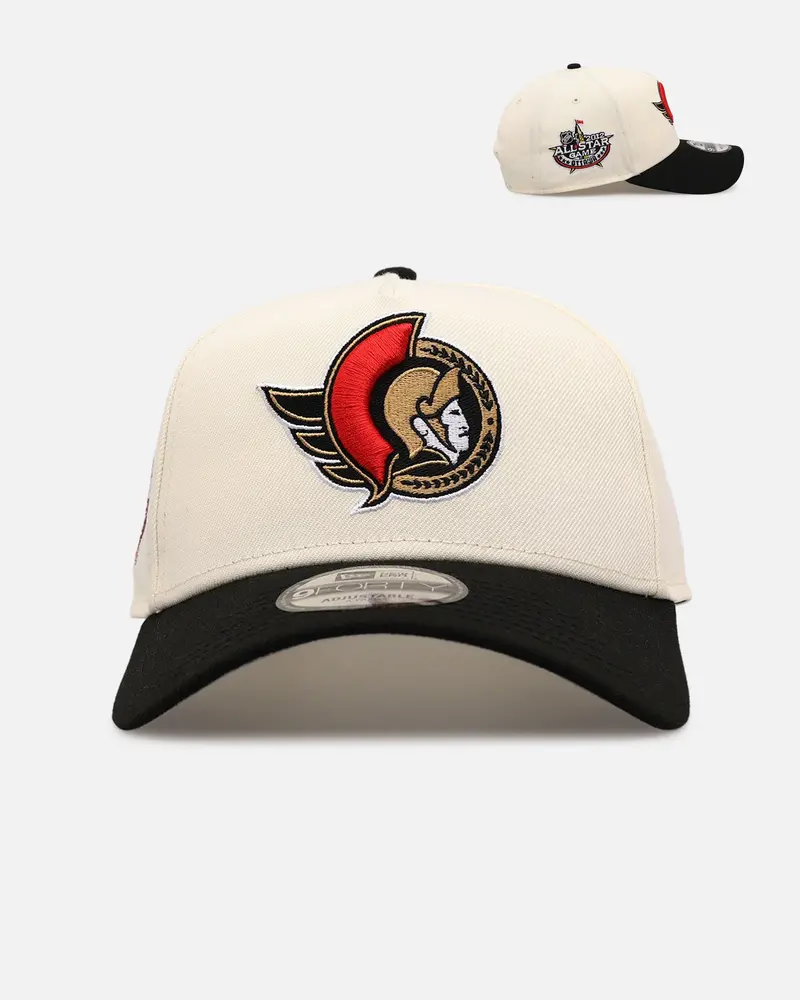 New Era Ottawa Senators 'Team Color Visor' 9Forty A-Frame Snapback Chrome/Official Team Color 1