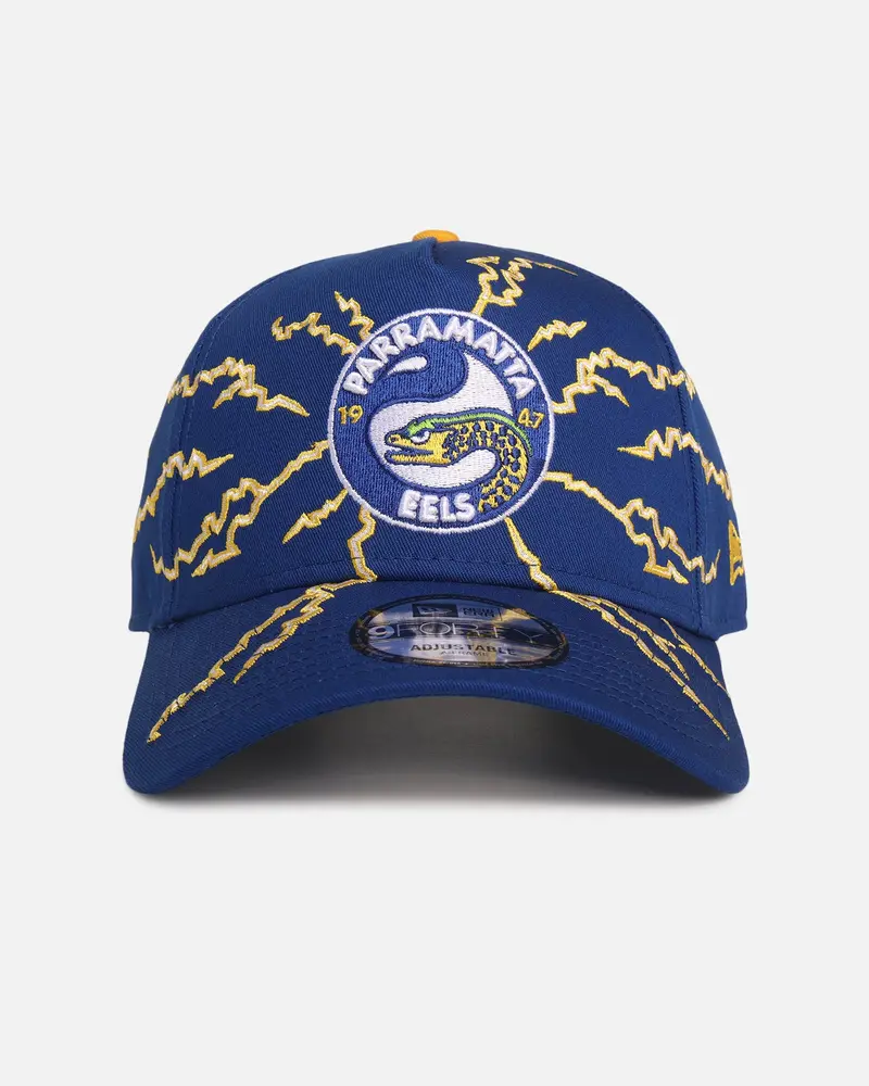 New Era Parramatta Eels 'Nrl Electric' 9Forty A-Frame Snapback Official Team Colour 1