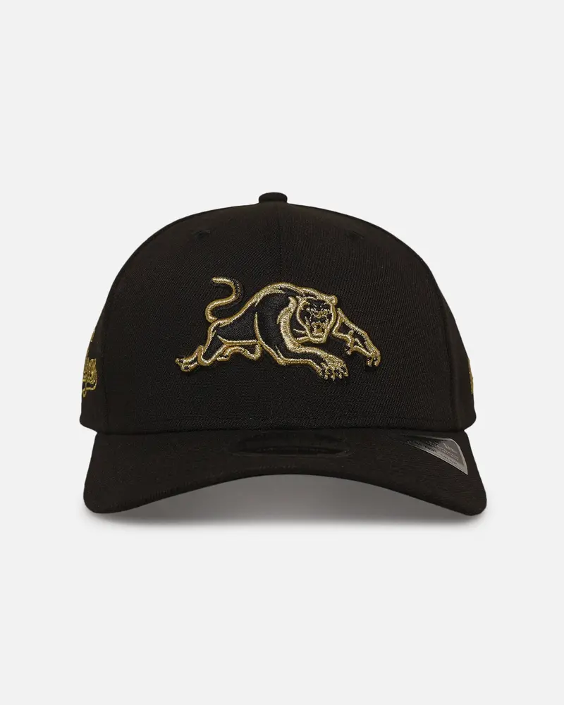 New Era Penrith Panthers '2025 Nrl Vegas Round' 9Seventy Stretch Snapback Black/Gold 1
