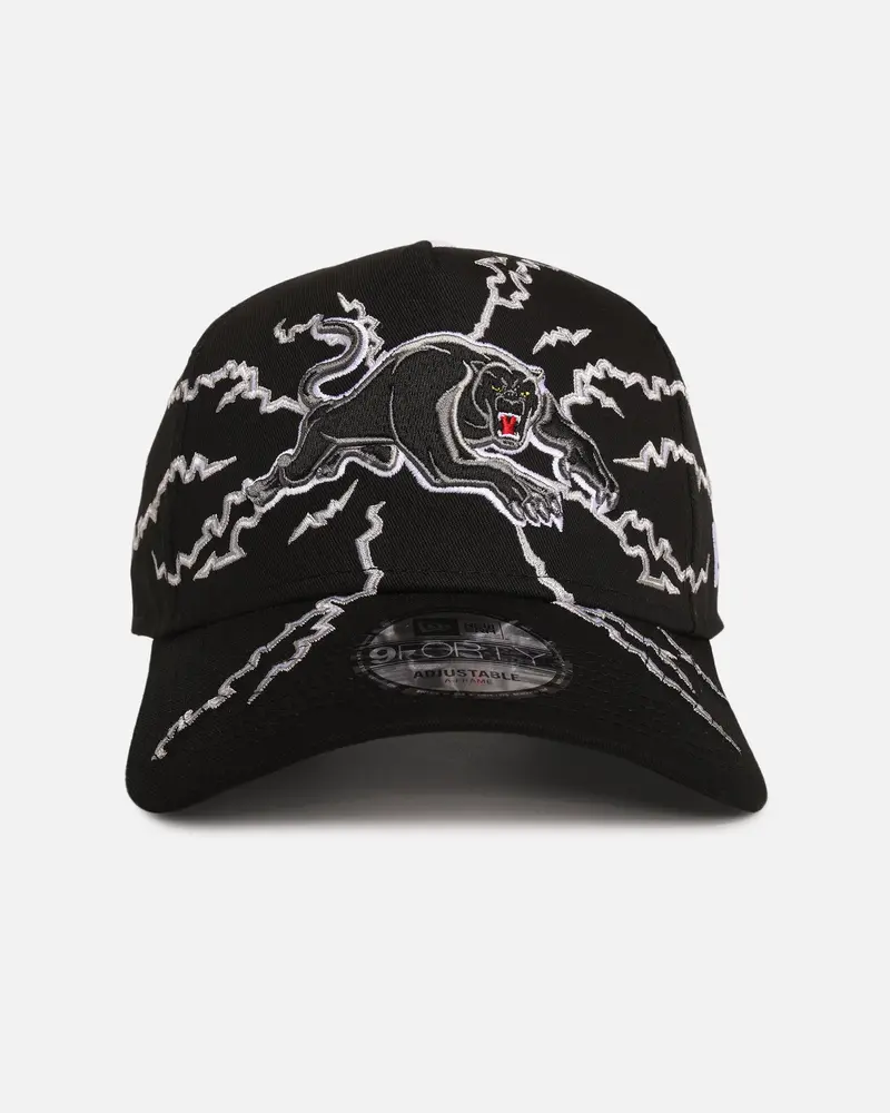 New Era Penrith Panthers 'Nrl Electric' 9Forty A-Frame Snapback Official Team Colour 1